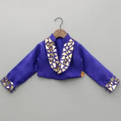 Outlet Purple Embellished Top And Lehenga Ethnic Wear | Lehengas & Ghagras