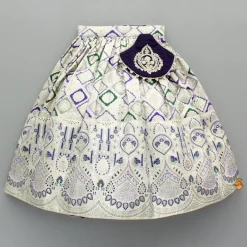 New Purple Embroidered Top And Lehenga With Pouch And Dupatta Ethnic Wear | Lehengas & Ghagras