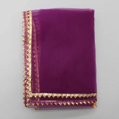 Online Purple Embroidered Top And Lehenga With Matching Net Dupatta Ethnic Wear | Lehengas & Ghagras