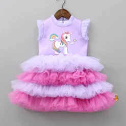 Outlet Purple Rainbow Unicorn Dress Dresses & Sets | Dresses