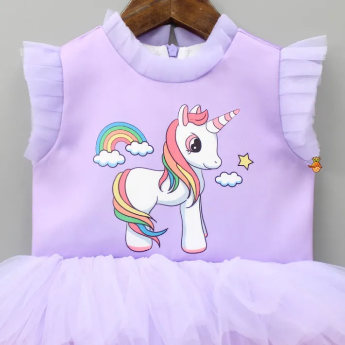Outlet Purple Rainbow Unicorn Dress Dresses & Sets | Dresses