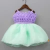 Best Purple Rose Petal Dual Tone Dress With Detachable Bow Dresses & Sets | Dresses