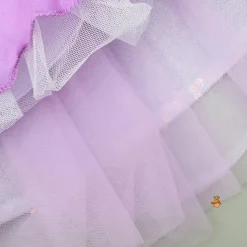 Hot Purple Sequin Dress Adorned With Matching Bows Dresses & Sets | Dresses