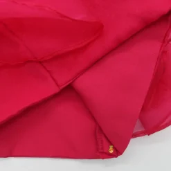 Fashion Raspberry Pink Organza Frilly Top With Colourful Shaded Lehenga Ethnic Wear | Lehengas & Ghagras