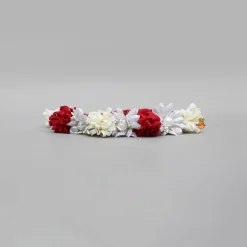 Discount Red Braided Embellished Head Band Hair Accessories | Head Bands