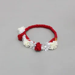 Discount Red Braided Embellished Head Band Hair Accessories | Head Bands