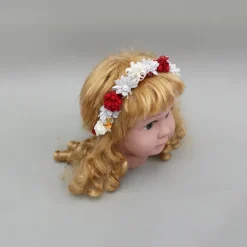 Discount Red Braided Embellished Head Band Hair Accessories | Head Bands