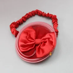 Clearance Red Ruffle Trail Dress With Detachable Bow And Swirled Bowie Head Band Dresses & Sets | Dresses