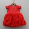 Fashion Red Sequin Embellished Dress With Ruffled Details Dresses & Sets | Dresses