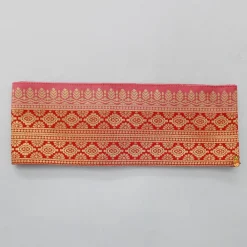 Outlet Reindeer Embroidered Red Kurta And Pyjama With Shawl BOY Indian Ethnic Wear | Ethnic Sets