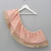 Hot Round Layered Peach Dupatta Ethnic Wear