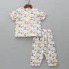 Outlet Round Neck Cotton Space Theme Printed Sleepwear BOY Sleep Wear | Sleepwear