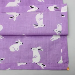 Clearance Round Neck Lavender Printed Sleepwear Sleepwear