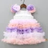 New Ruffle Net Sequin Work Dress Dresses & Sets | Dresses