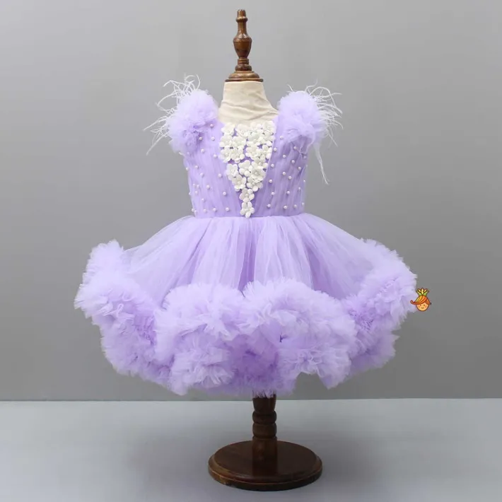 Discount Ruffled Dress With Matching Bow And Swirled Bowie Headband Dresses & Sets | Dresses