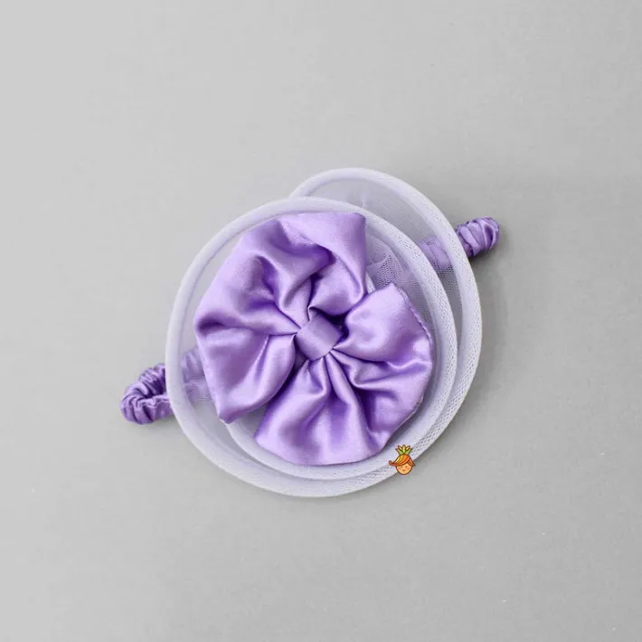 Discount Ruffled Dress With Matching Bow And Swirled Bowie Headband Dresses & Sets | Dresses
