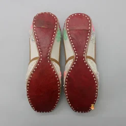 Online Sequin And Pearl Work Jutti Shoes