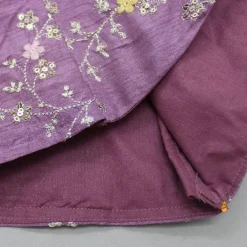 Clearance Sequin And Thread Work Lavender Kurta With Dhoti BOY Indian Ethnic Wear | Ethnic Sets