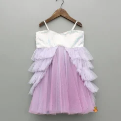 Hot Sequin Embellished Strappy Frilly Layered Dress Dresses & Sets | Dresses