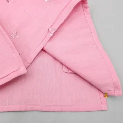 Online Sequin Embroidered Pink Kurta And Pyjama BOY Indian Ethnic Wear | Ethnic Sets