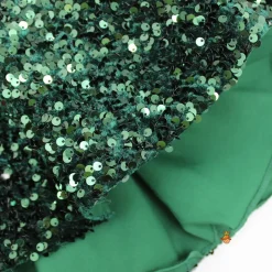 Outlet Sequined Velvet Green Dress Dresses & Sets | Dresses