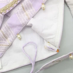 Sale Sequins Embellished Lilac Top And Lehenga With Dupatta And Potli Bag Ethnic Wear | Lehengas & Ghagras