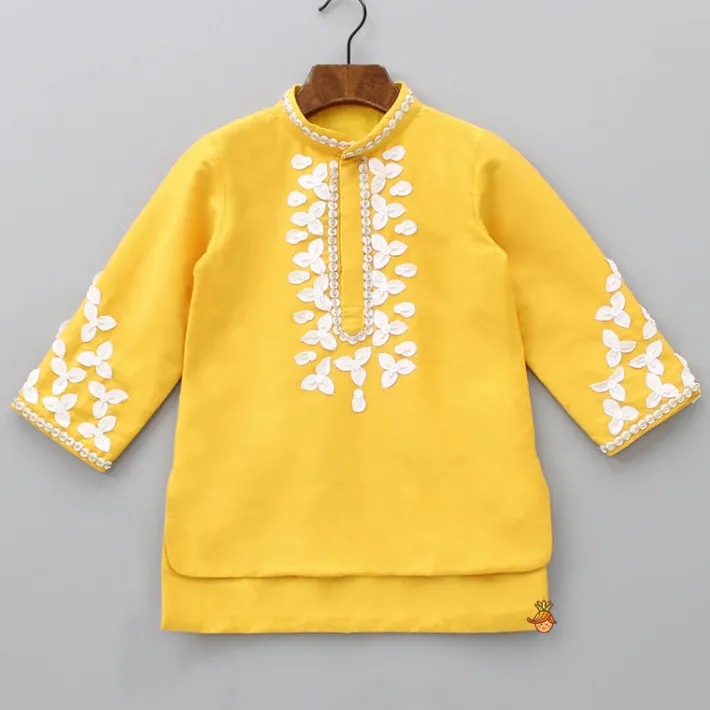 Hot Sequins Embroidered High Low Kurta With Dhoti BOY Indian Ethnic Wear | Ethnic Sets