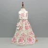 Outlet Sequins Floral Embroidered Off White Top And Lehenga With Sling Bag Ethnic Wear | Lehengas & Ghagras
