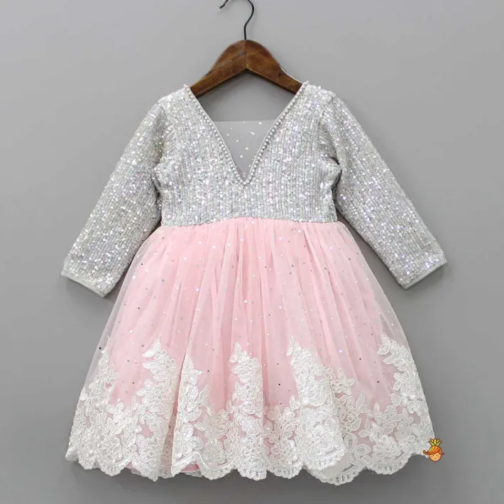 Clearance Sequins Work Pink Dress With Booties Dresses & Sets | Dresses
