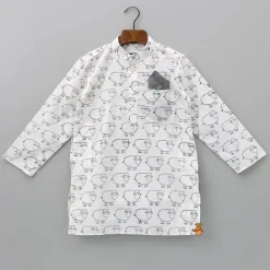 Fashion Sheep Hand Block Printed Kurta BOY Indian Ethnic Wear | Kurtas