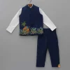 Discount Shirt And Jungle Theme Embroidered Jacket With Pant BOY Formal Wear