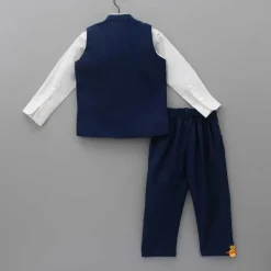Discount Shirt And Jungle Theme Embroidered Jacket With Pant BOY Formal Wear