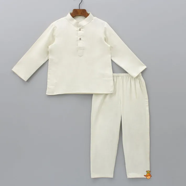 Online Short Kurta With Embroidered Black Jacket And Pyjama BOY Indian Ethnic Wear | Ethnic Sets