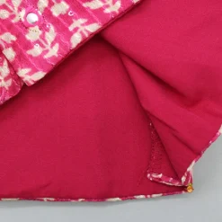 Clearance Short Sleeves Printed Pink Top And Palazzo Ethnic Wear | Palazzos & Shararas