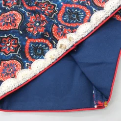 Outlet Sleeveless Printed Multicolour Top And Lehenga With Red Dupatta Ethnic Wear | Lehengas & Ghagras