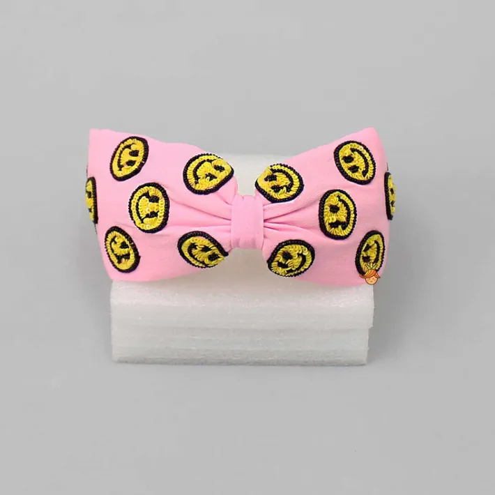 Outlet Smiley Face Hairband Hair Accessories | Hair Bands