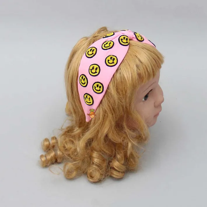 Outlet Smiley Face Hairband Hair Accessories | Hair Bands