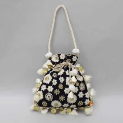 New Stunning Embroidered Potli Bag Bags