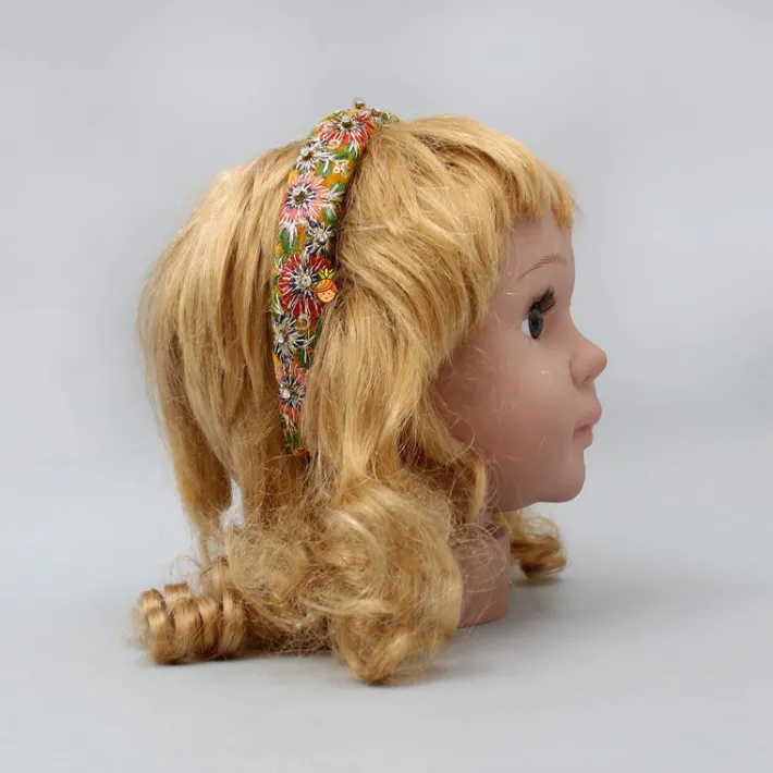 Discount Stunning Thread Embroidered Velvet Hair Band Hair Accessories | Hair Bands