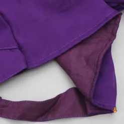 Hot Stylish Cut Out Back Purple Top And Box Pleated Brocade Lehenga Ethnic Wear | Lehengas & Ghagras