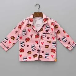 Best Sweet Chocolate Breakfast Printed Sleepwear Sleepwear