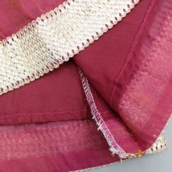 Discount Tassel Adorned Shimmery Pink Embroidered Kurti With Pant Ethnic Wear | Churidars & Salwars