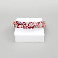 New Thread And Cutdana Embroidered Hairband Hair Accessories | Hair Bands