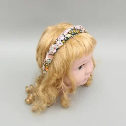 Outlet Thread And Cutdana Embroidered Multicolour Hairband Hair Accessories | Hair Bands