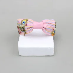 New Thread Detailed Pink Hair Band Hair Accessories | Hair Bands