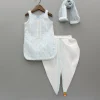 Clearance Thread Embroidered Kurti And Dhoti With Net Dupatta Ethnic Wear | Dhotis & Patialas