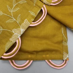 Clearance Thread Embroidered Tie Up Strap Kurti And Palazzo With Dupatta Ethnic Wear | Palazzos & Shararas