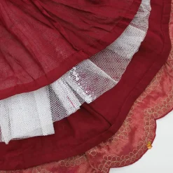 Discount Thread Embroidered Top And Pleated Lehenga Ethnic Wear | Lehengas & Ghagras