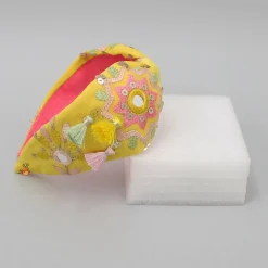Fashion Tiny Fringed Yellow Hair Band Hair Accessories | Hair Bands
