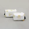 Sale Tree Printed White Pouch Bags - Set Of 2 Bags